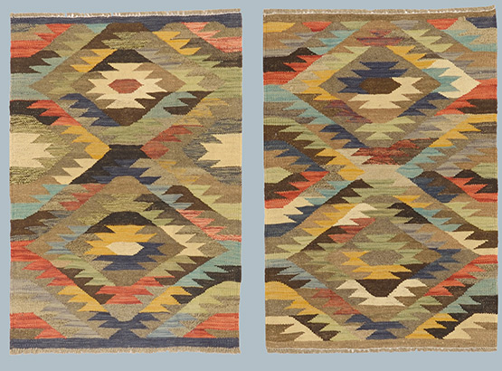 KILIM COPPIA CROMATICA